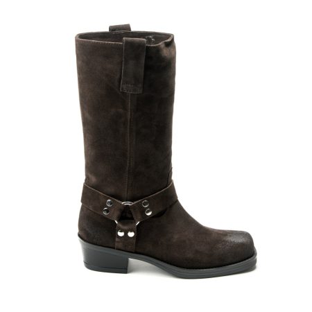 Elegantne ženske kožne čizme u crnoj boji za jesen/zimu - Creator.rs