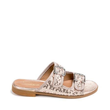 Alternative view of Ženske papuče Silko-SC10 roze ravne