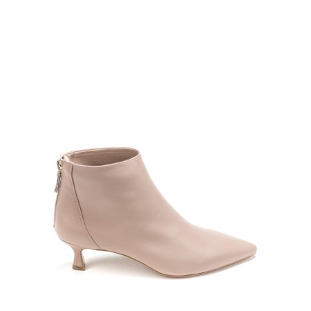 Alternative view of Ženske kožne duboke cipele Silko-ADY3 svetlo bež na štiklu