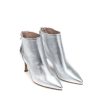 Ženske kožne duboke cipele Silko-MIRNA8 sive na štiklu