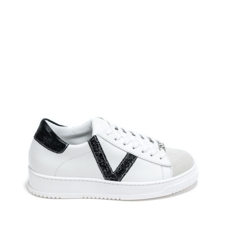 Alternative view of Ženske kožne plitke patike Silkers-1140 bele ravne