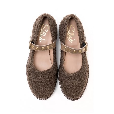 Ženske plitke cipele Silko-Rp00140 braon ravne 5 16007 silko rp00140 t moro 3