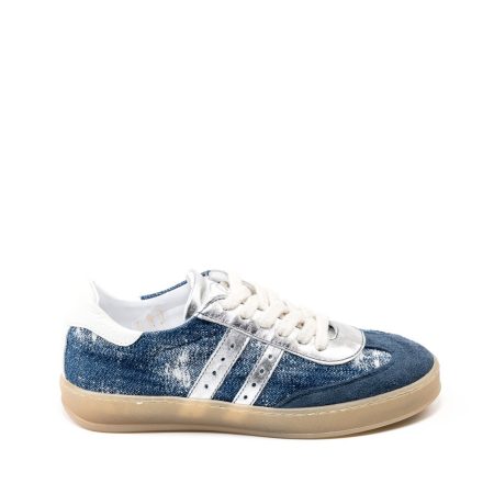 Alternative view of Ženske plitke patike Silkers-Love01 plave ravne