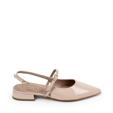 Alternative view of Ženske kožne sandale Silko-LIA11 sive ravne