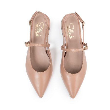 Ženske kožne sandale Silko-LIA11 krem ravne - Kupite odmah na Creator.rs -