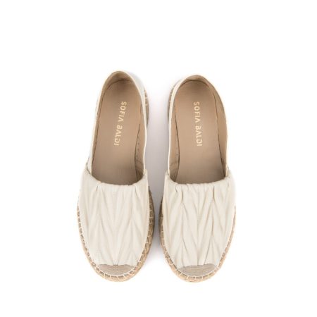 Ženske kožne baletanke Sofia-Baldi-10208 bele ravne - Kupite odmah na Creator.rs -