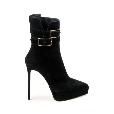 Alternative view of Ženske kožne duboke cipele Sofia-Baldi-09008 crne na štiklu