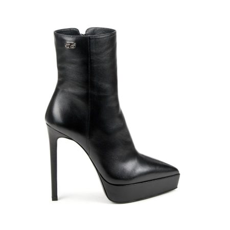 Alternative view of Ženske kožne duboke cipele Sofia-Baldi-09004 crne na štiklu