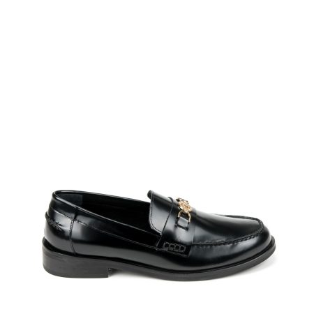 Alternative view of Ženske kožne plitke cipele Sofia-Baldi-413008 crne ravne