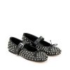 Ženske kožne baletanke Sofia-Baldi-467509 crne ravne