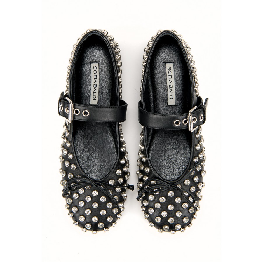 Ženske kožne baletanke Sofia-Baldi-467509 crne ravne 3 Ženske kožne baletanke Sofia-Baldi-467509 crne ravne - Slika 3