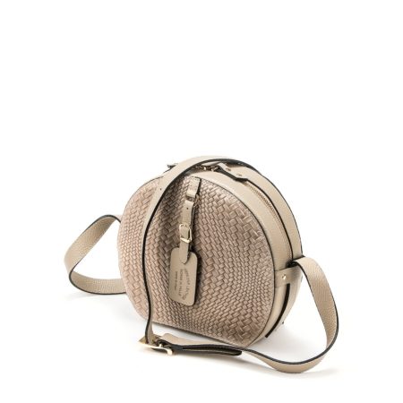 Mala kožna torba / Tasna-3354 krem