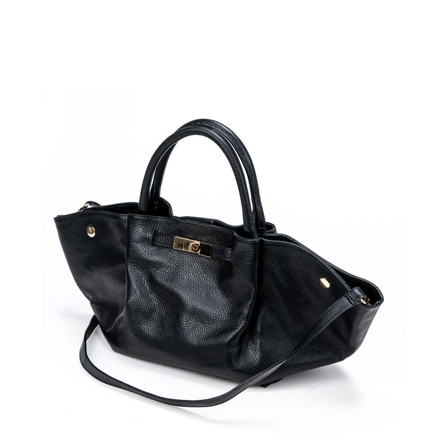 Velika kožna torba / Tasna-55C302 crna - Kupite odmah na Creator.rs Velika kožna torba / Tasna-55C302 crna