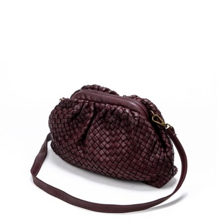 Mala kožna torba / Tasna-9001 bordo
