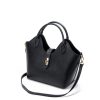 Velika kožna torba / Tasna-55C193 crna