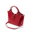 Velika kožna torba / Tasna-55C193 crvena