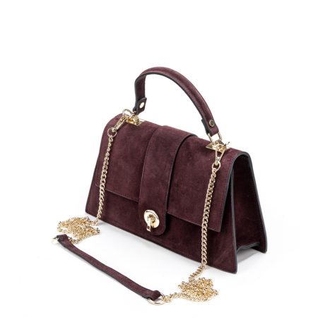 Mala kožna torba / Tasna-3628 bordo