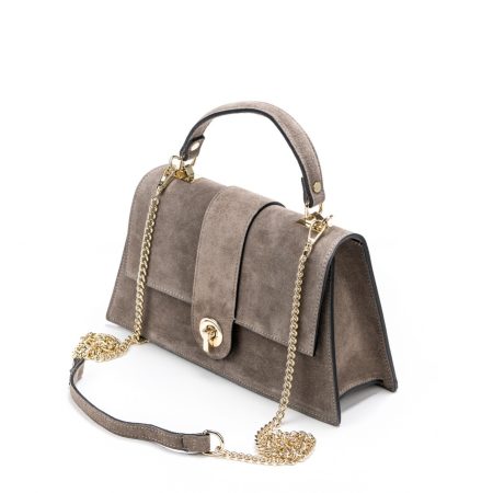 Mala kožna torba / Tasna-3628 siva