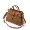 Mala kožna torba / Tasna-3568 svetlo braon