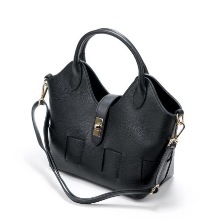 Velika kožna torba / Tasna-3508 crna