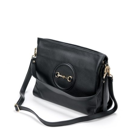 Velika kožna torba / Tasna-3633 crna