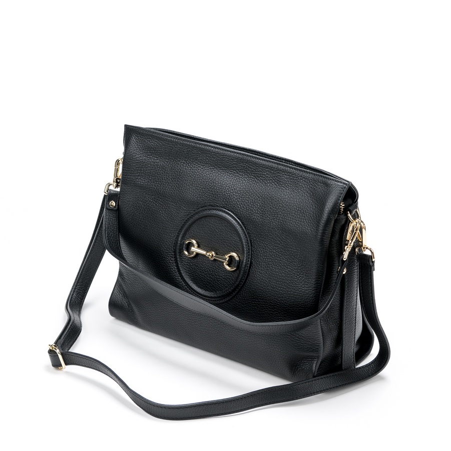 Velika kožna torba / Tasna-3633 crna 1 Velika kožna torba / Tasna-3633 crna