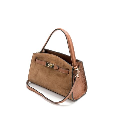 Mala kožna torba / Tasna-55C179 oker