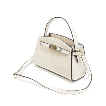 Mala kožna torba / Tasna-55C179 bež