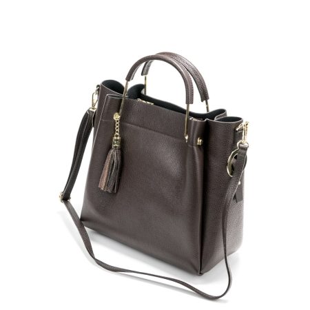 Velika kožna torba / Tasna-3901 braon