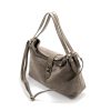 Velika kožna torba / Tasna-3804 siva