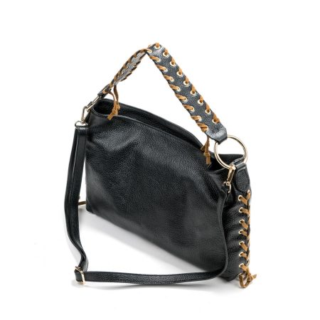 Velika kožna torba / Tasna-6405 crna