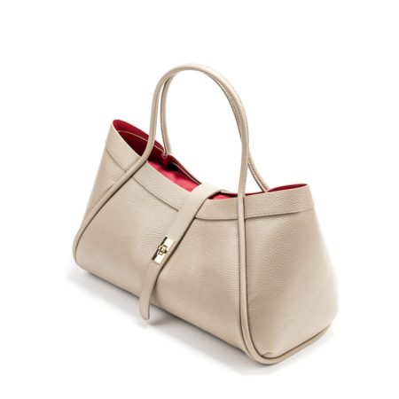 Mala kožna torba / Tasna-3905 krem