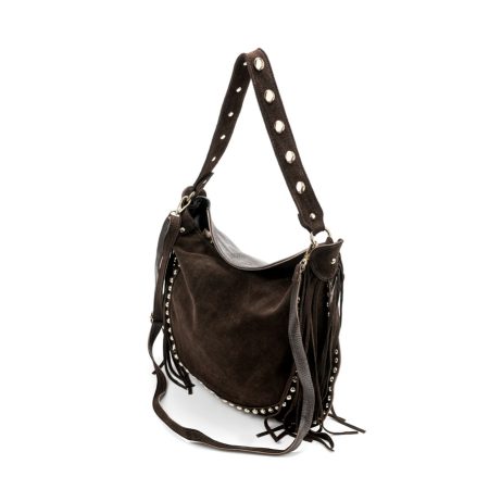 Velika kožna torba / Tasna-55C116 braon