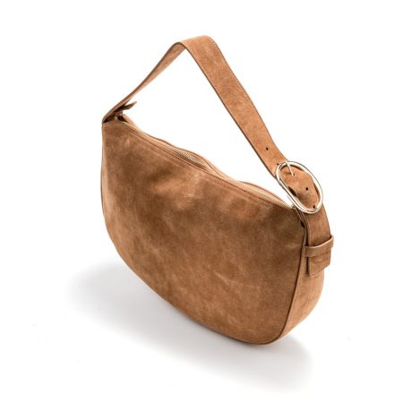 Velika kožna torba / Tasna-55C115 oker