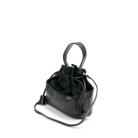 Mala kožna torba / Tasna-55C033 crna