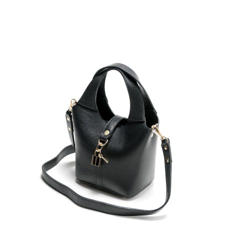 Mala kožna torba / Tasna-55C313 crna