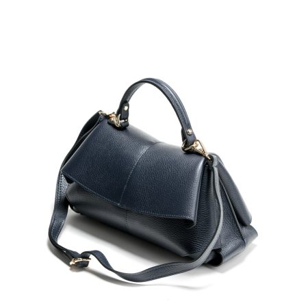 Velika kožna torba / Tasna-L14 plava