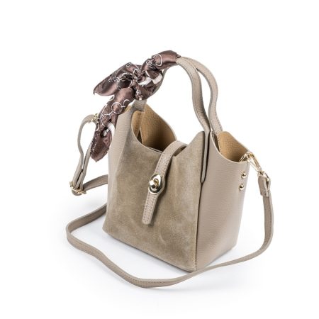 Mala kožna torba / Tasna-3009 krem