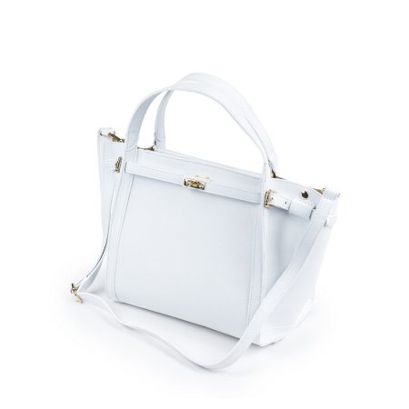 Velika kožna torba / Tasna-3668 bela
