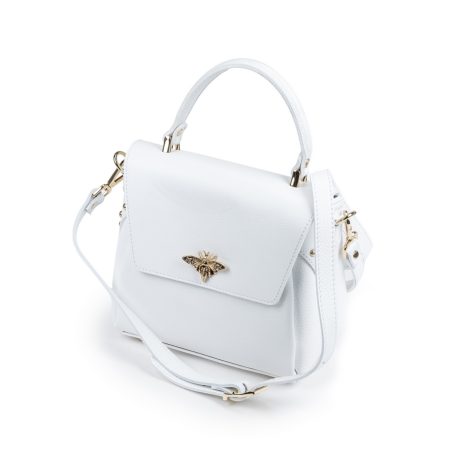 Mala kožna torba / Tasna-55C149 bela