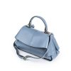 Mala kožna torba / Tasna-L14 svetlo plava