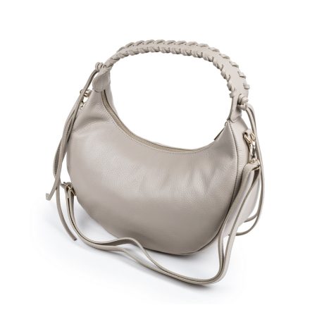 Mala kožna torba / Tasna-3710 krem