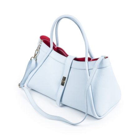 Velika kožna torba / Tasna-3905 svetlo plava