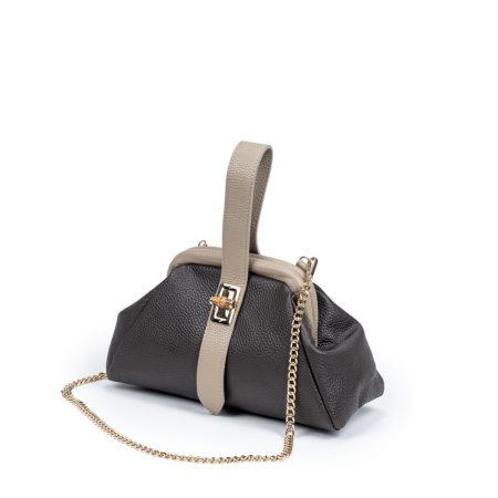 Mala kožna torba / Tasna-55C043 braon