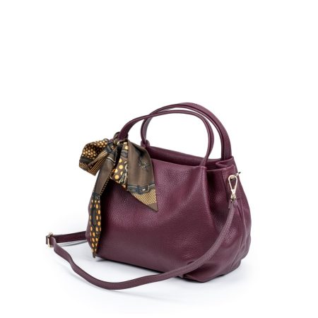 Mala kožna torba / Tasna-55C170 bordo