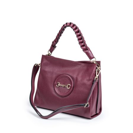 Mala kožna torba / Tasna-3654 bordo