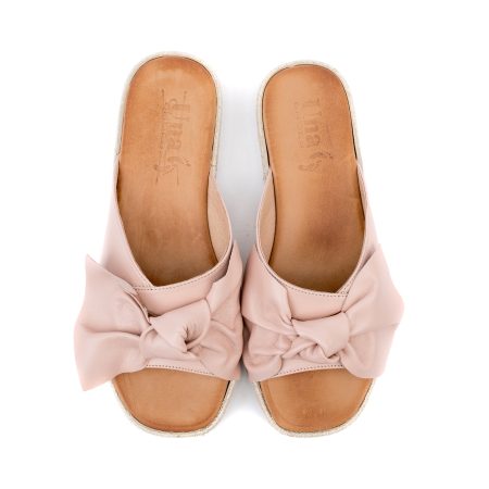 Ženske kožne papuče Una-70115.5 roze ravne 5 Creator obuća | Ženska kožna obuća | Ženske kožne tašne | Ženske kožne torbe | Muška kožna obuća | Sezona proleće leto 2022 | Proleće leto 2022 | Creator |