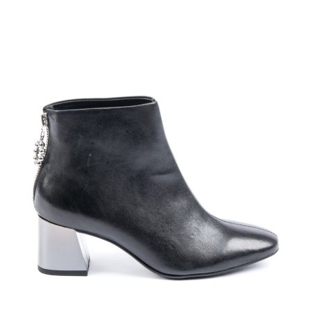 Alternative view of Ženske plitke čizme Vicenza-445004-11 crne na štiklu