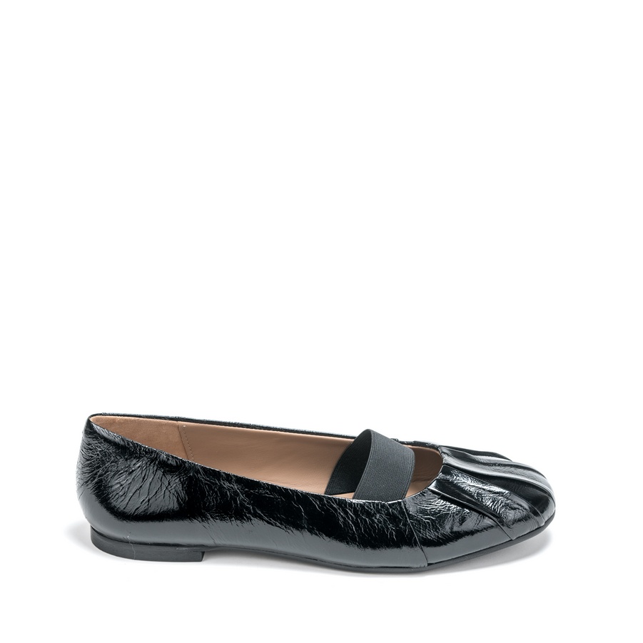 Ženske kožne baletanke Carmens-55281 crne ravne 2 Ženske kožne baletanke Carmens-55281 crne ravne - Slika 2