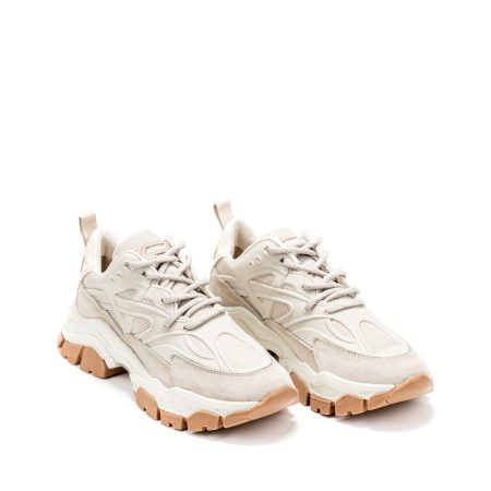 Ženske plitke patike ETERNAL-368A3014D bež ravne